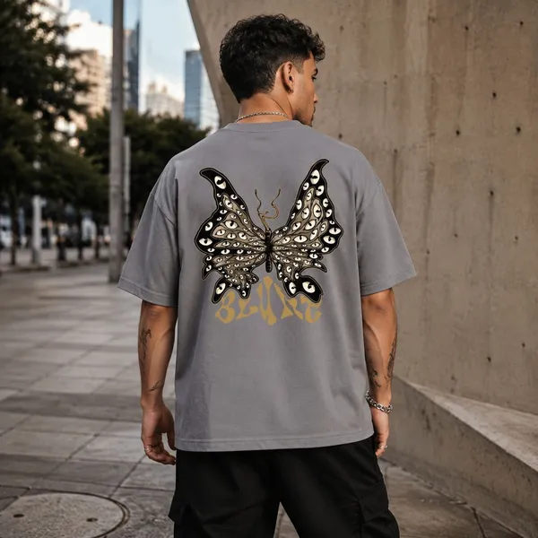 Camiseta oversized Blunt eyes