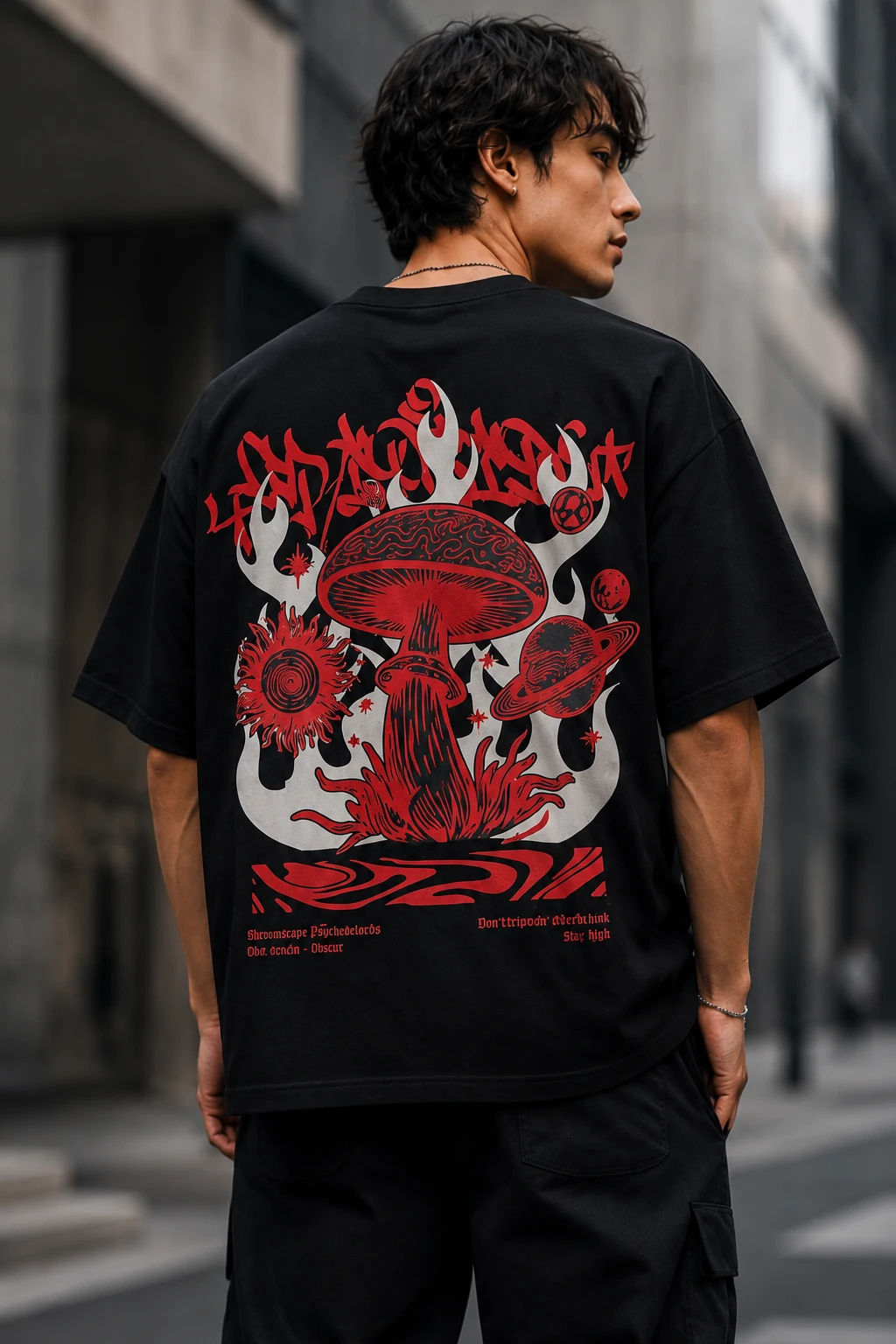 Camiseta Tripside mushroom - 1