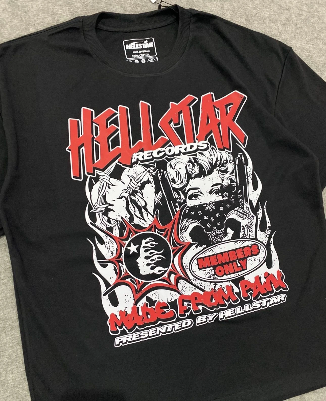 Camiseta malhão suedine Hellstar - 1