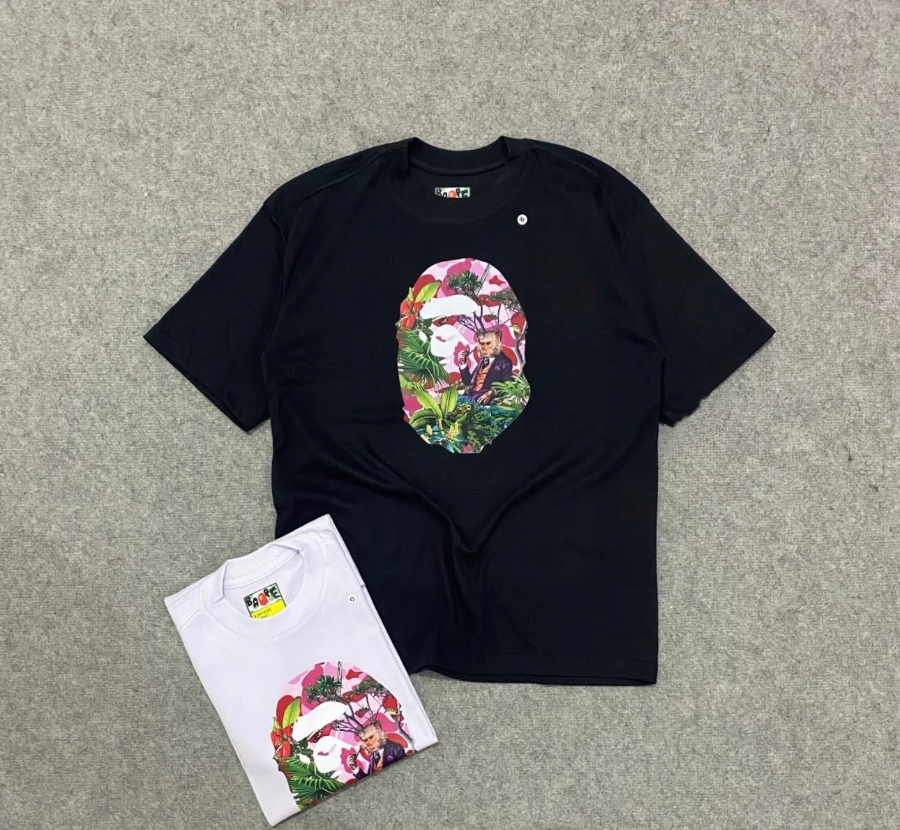Camiseta malhão suedine bape florest - 1