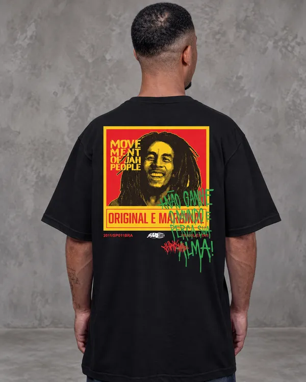 Camiseta Bob marley jah
