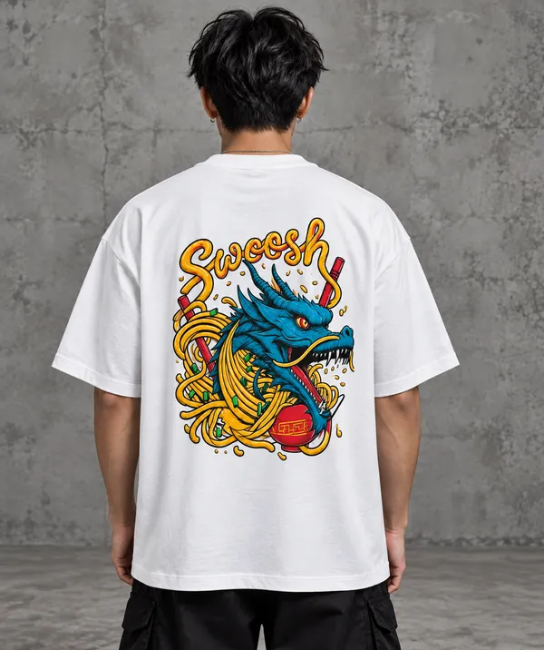 Camiseta Nike swoosh dragao chines