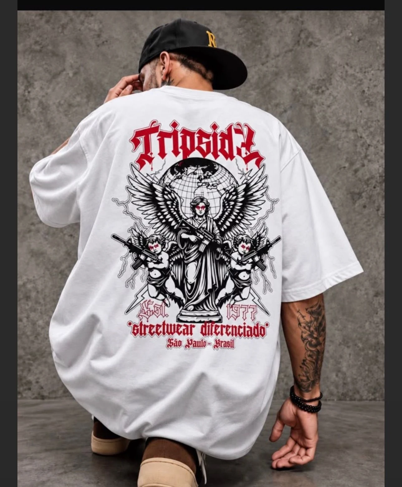 Camiseta Tripside angel Ak - 1