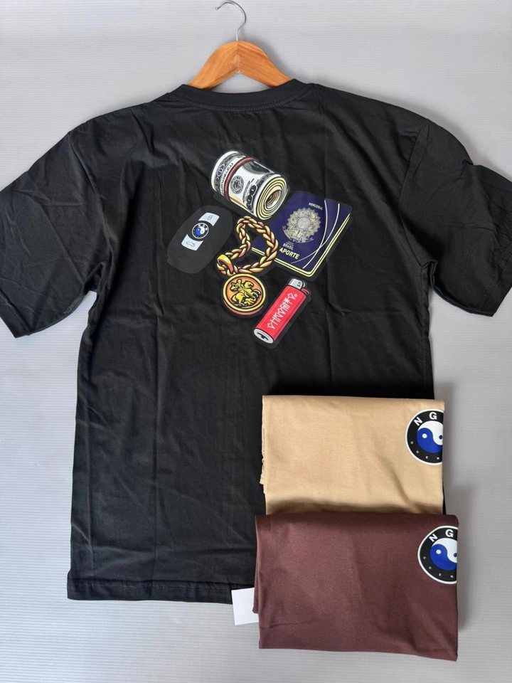 Camiseta Oversized 40.1 dtf passaport luxy - 1