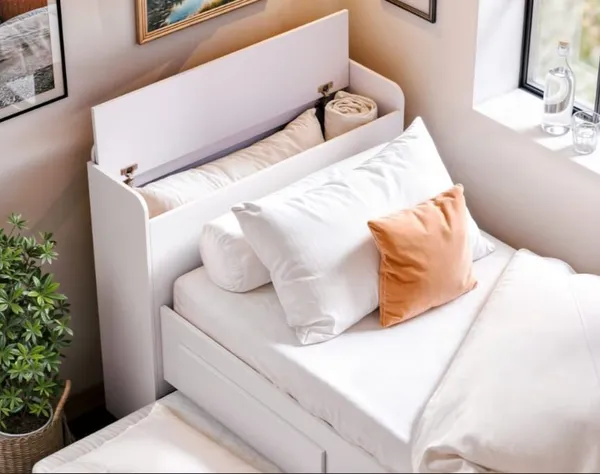 CAMA BIBOX SOLTEIRO 100% MDF - imagem 3