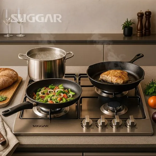 COOKTOP 4 BOCAS INOX - SUGGAR - imagem 4
