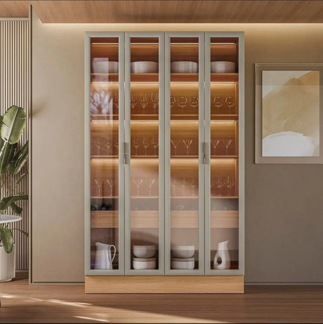 CRISTALEIRA ALURE 100% MDF - 1