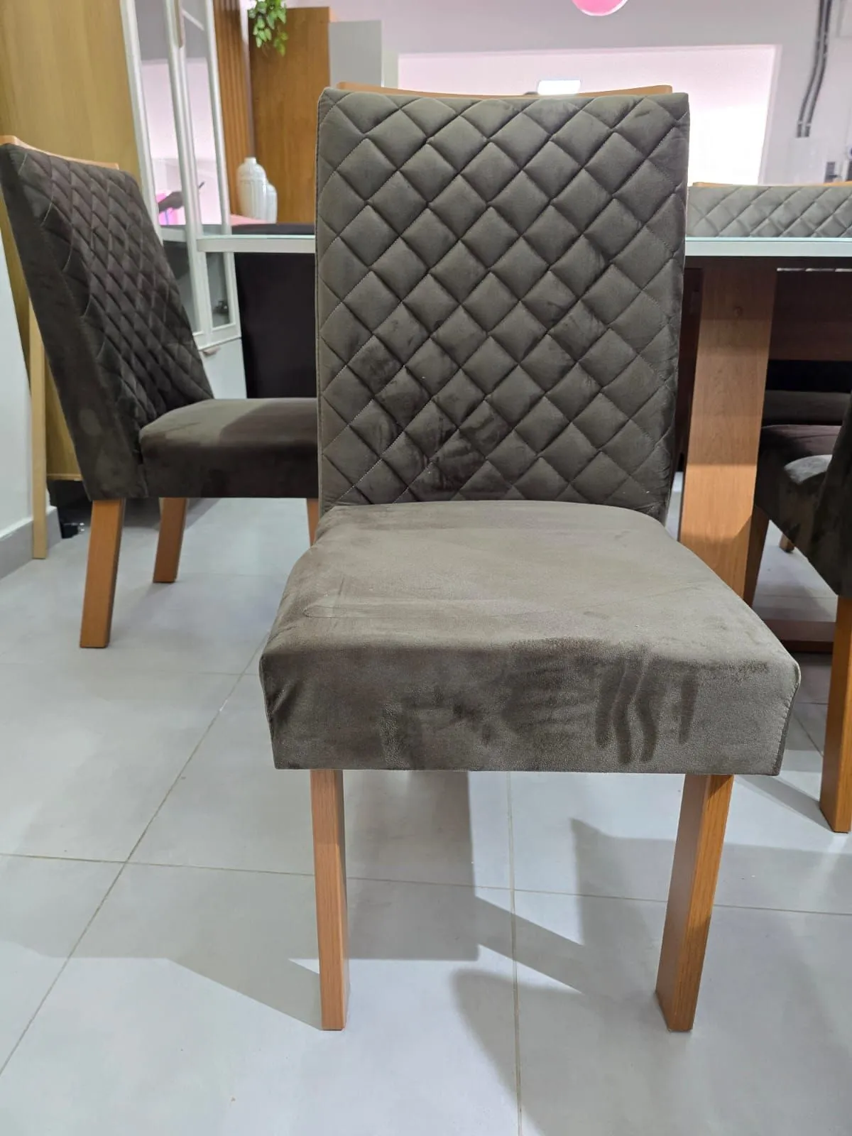 CONJ. DE MESA MELINA + 6 CADEIRAS VIGOR - 4