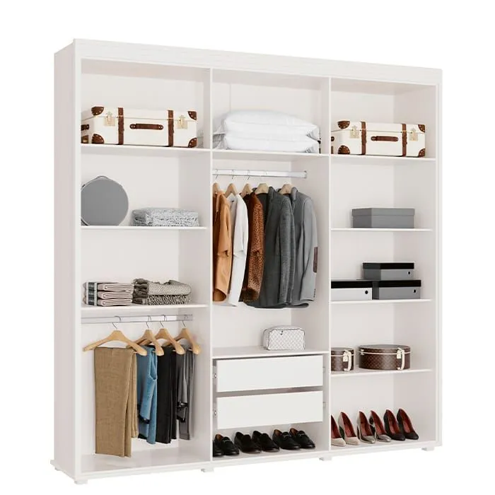 ROUPEIRO MILÃO 6P 100% MDF - 4