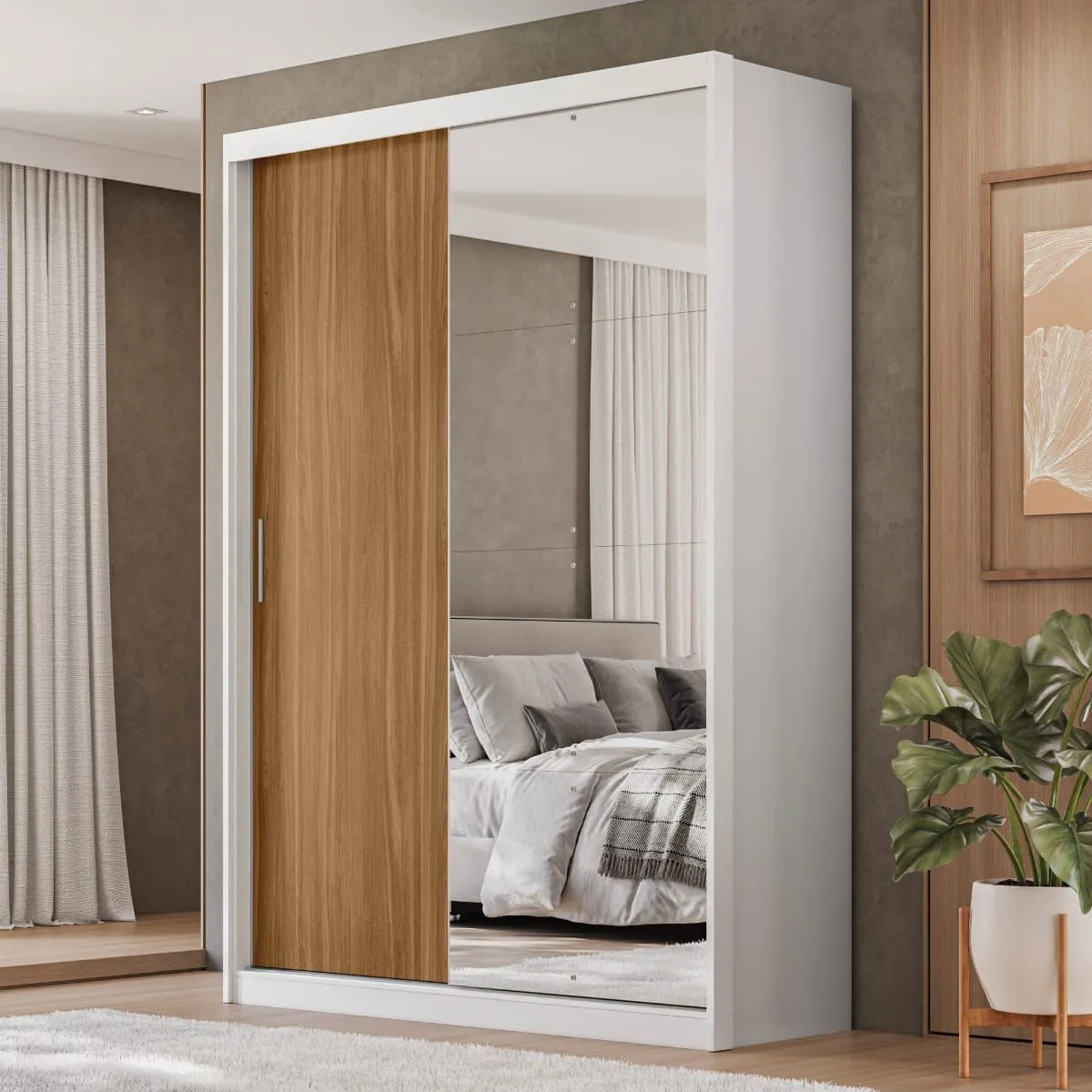 GUARDA ROUPA RIVA 100% MDF - 1