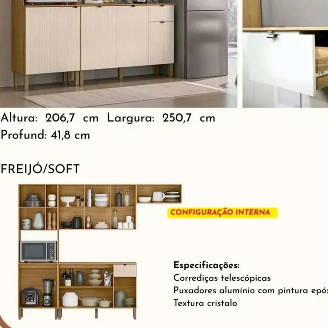 COZINHA VERT PLUS COM BALCÃO - 2