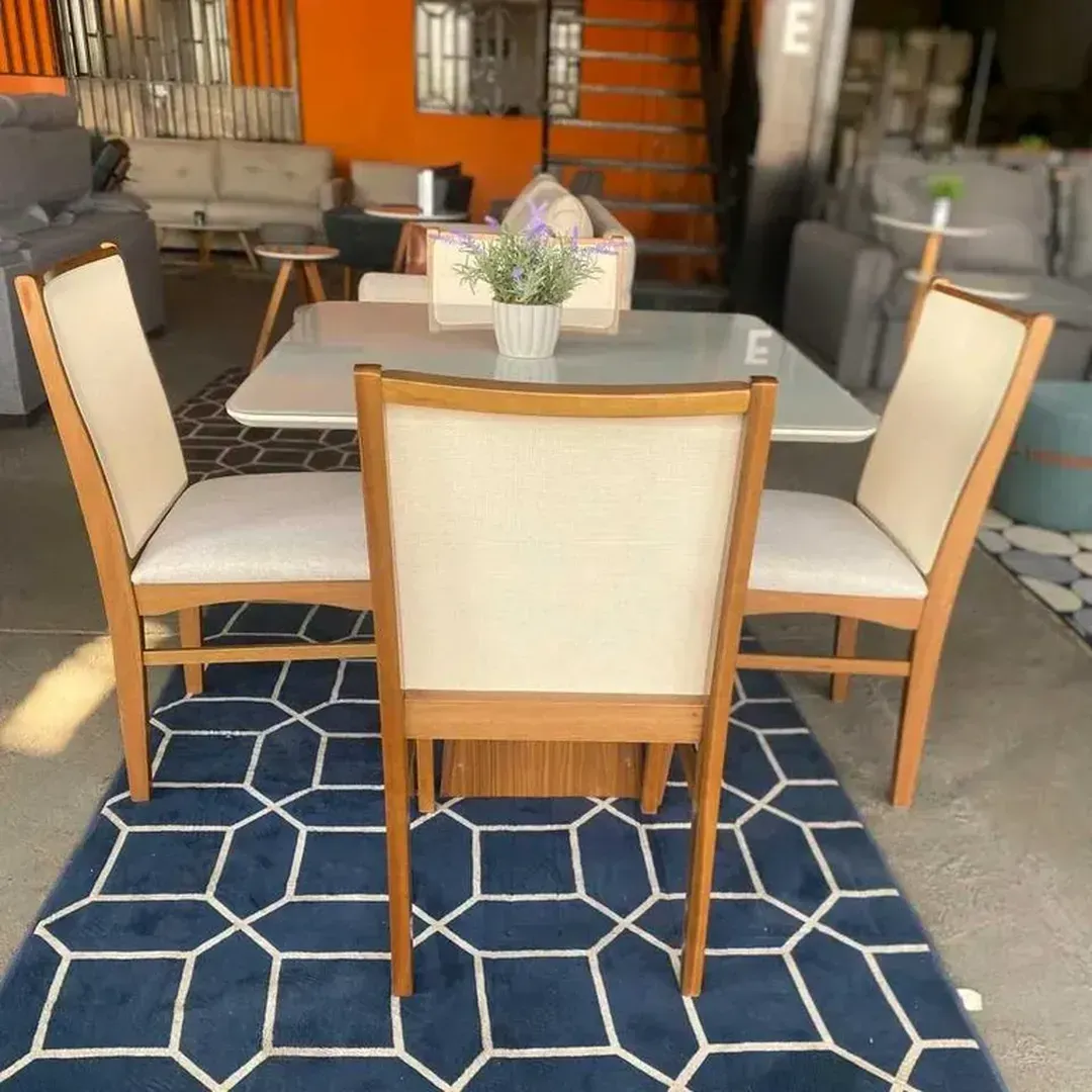 CONJUNTO MESA PRADA 90 x 90  - 3