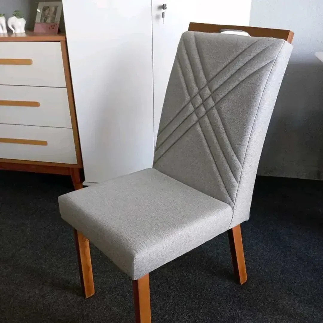 MESA RUBI 90 x 90 c 4 CADEIRAS SIMONE - 4