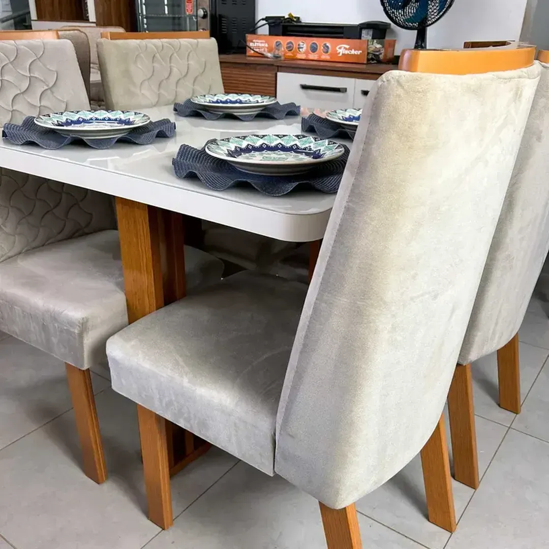 Conjunto de Mesa Sentra com 4 Cadeiras - Bom Pastor - 4