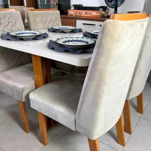 Conjunto de Mesa Sentra com 4 Cadeiras - Bom Pastor - imagem 4