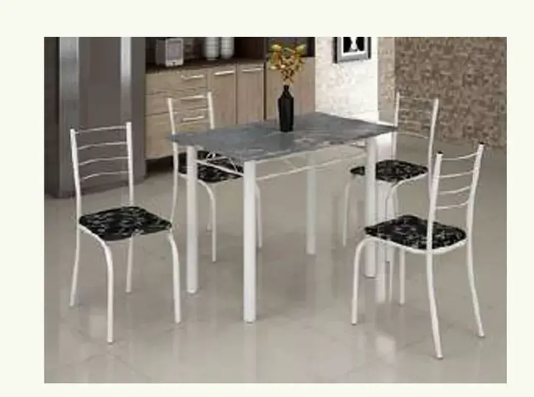 MESA RIO COM 4 CADEIRAS 100 x 60 cm - 2