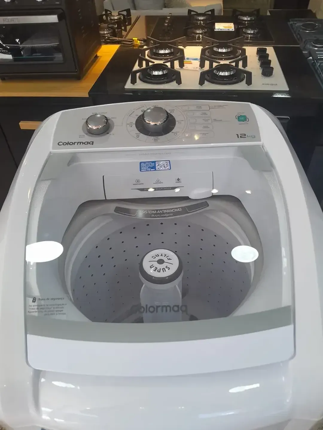 MÁQUINA COLORMAQ LCA 12KG BRANCA - 4