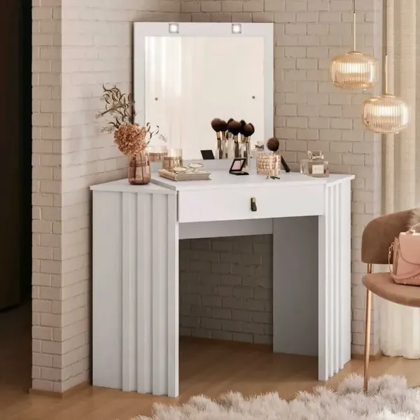PENTEADEIRA CAMARIM DE CANTO GLITTER - imagem 1