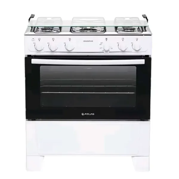 FOGÃO ATLAS MONACO PLUS 5 BOCAS PRETO E BRANCO ACENDIMENTO AUTOM - imagem 4