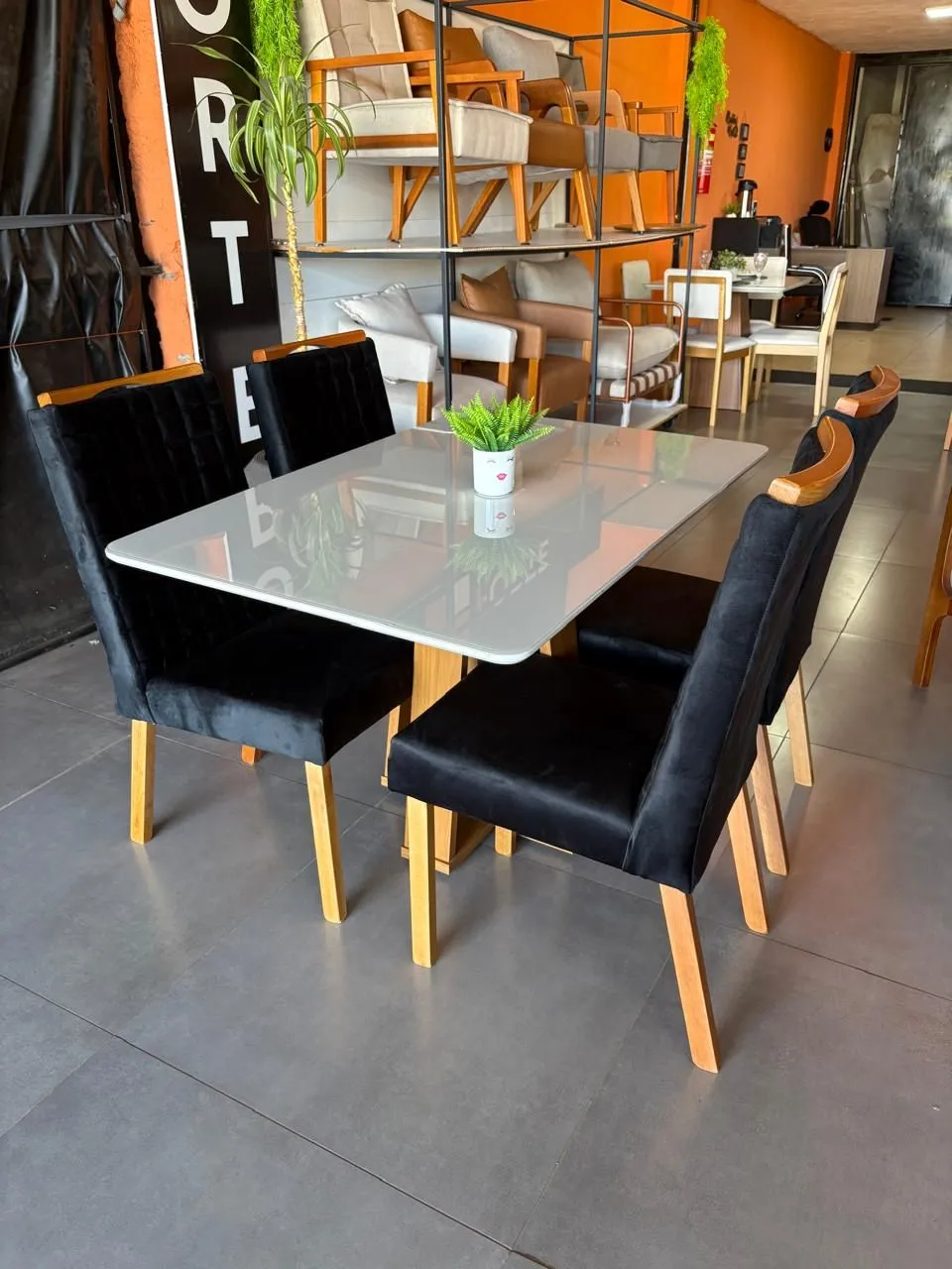 MESA RUBI 120 X 80 c/4 CADEIRA CALIFÓRNIA - 3