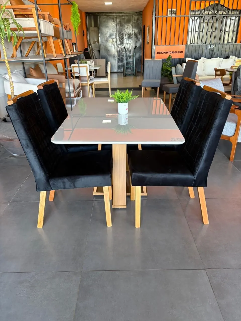 MESA RUBI 120 X 80 c/4 CADEIRA CALIFÓRNIA - 2
