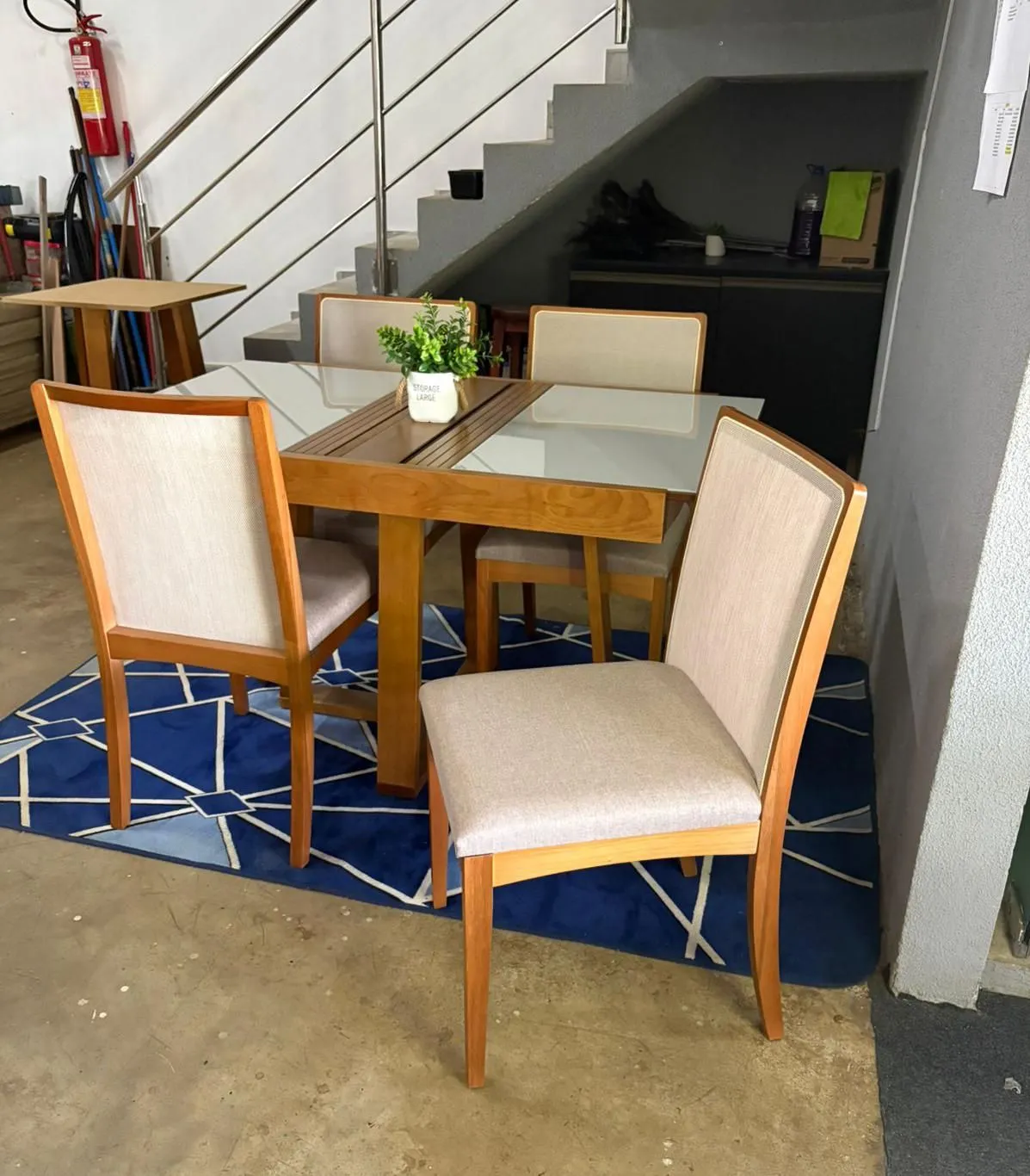 MESA EXTENSIVA ITALIA C/ 4 CADEIRAS LARA KAPPESBERG - 3