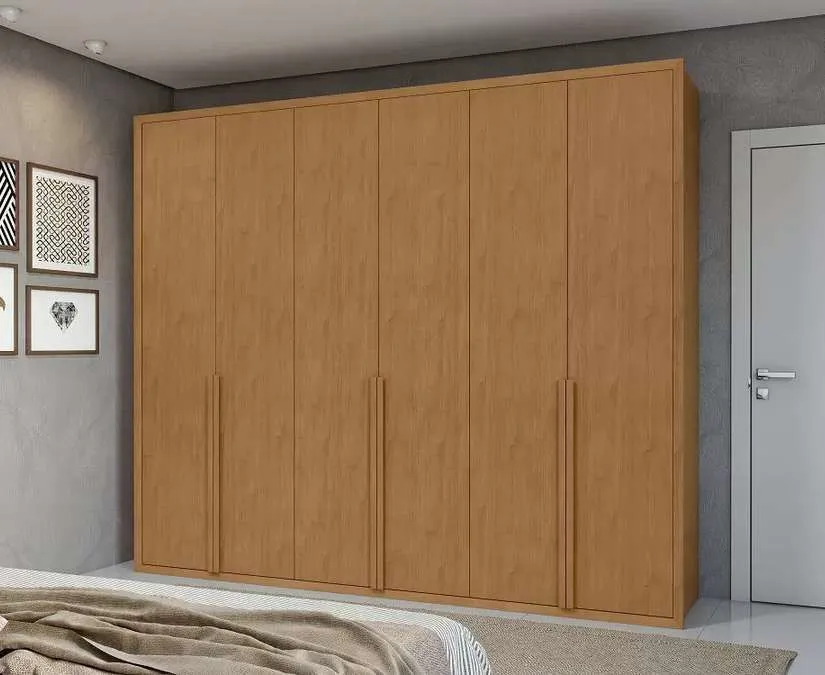 GUARDA ROUPA ALONZO 6 PTS 100% MDF - 3