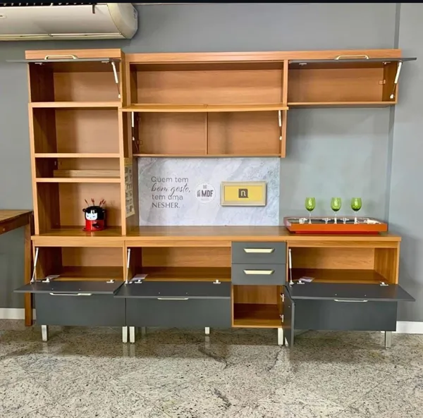 COZINHA PRINCESA COM BALCÃO DE 120CM E BALCÃO DE 80CM  - imagem 2