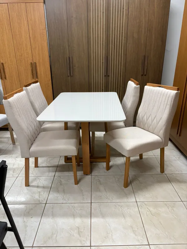 Conjunto Mesa Pedro 120x80 - imagem 1