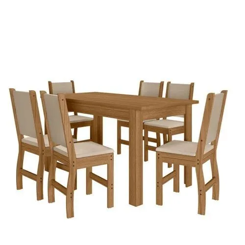 Mesa Bellagio 1.5 C/ 6 Cadeiras - imagem 4