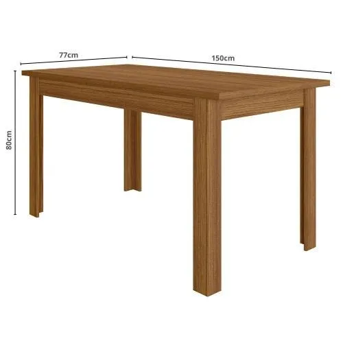 Mesa Bellagio 1.5 C/ 6 Cadeiras - 6