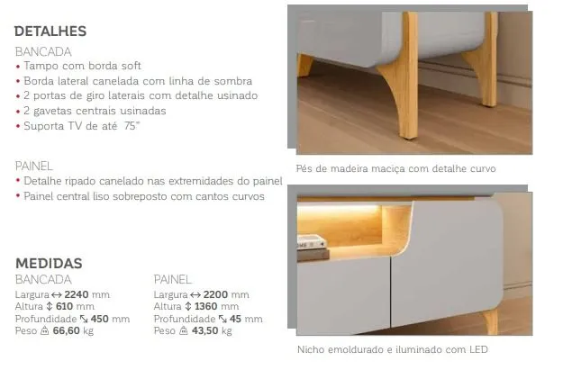 PAINEL E BANCADA ALICIA - 2