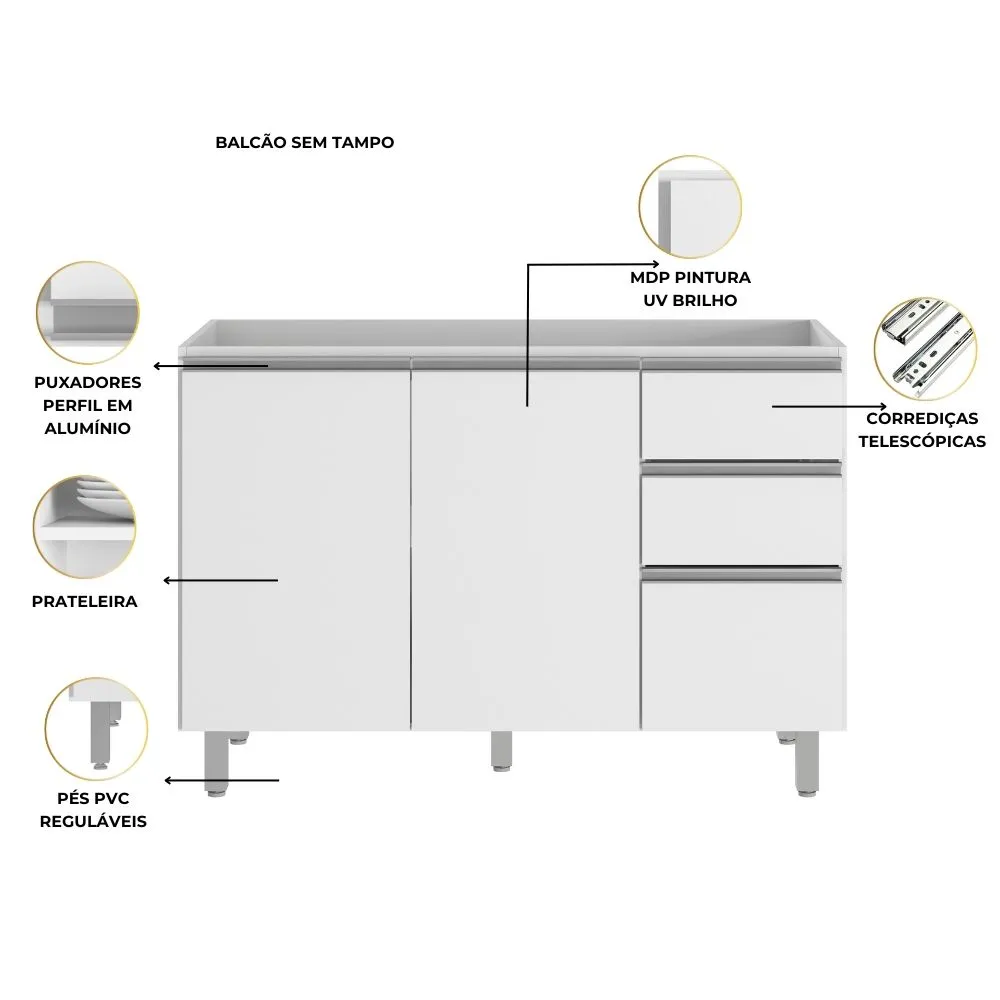 COZINHA EVIDENCE - POLIMAN - 3