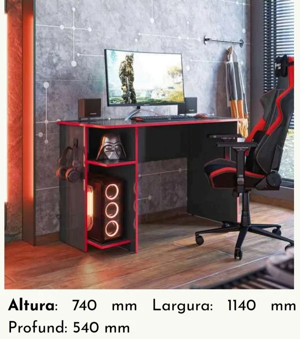 MESA GAMER QMOVI - imagem 3