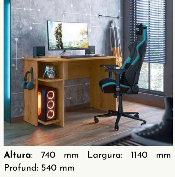 MESA GAMER QMOVI - imagem 4
