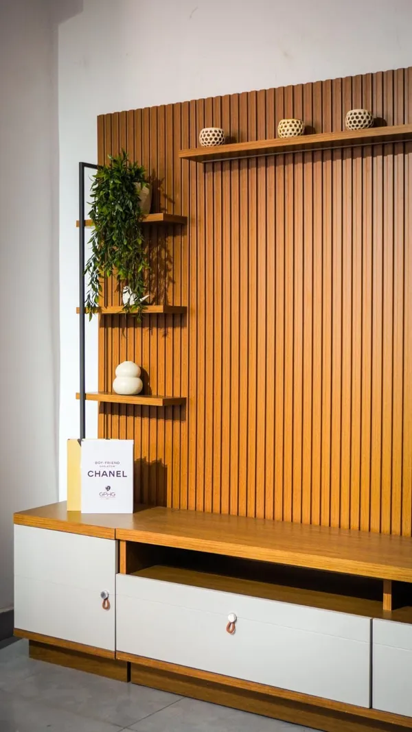 CONJUNTO PAINEL + RACK E MÓDULOS OURO PRETO - imagem 3