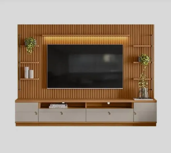 CONJUNTO PAINEL + RACK E MÓDULOS OURO PRETO - imagem 1