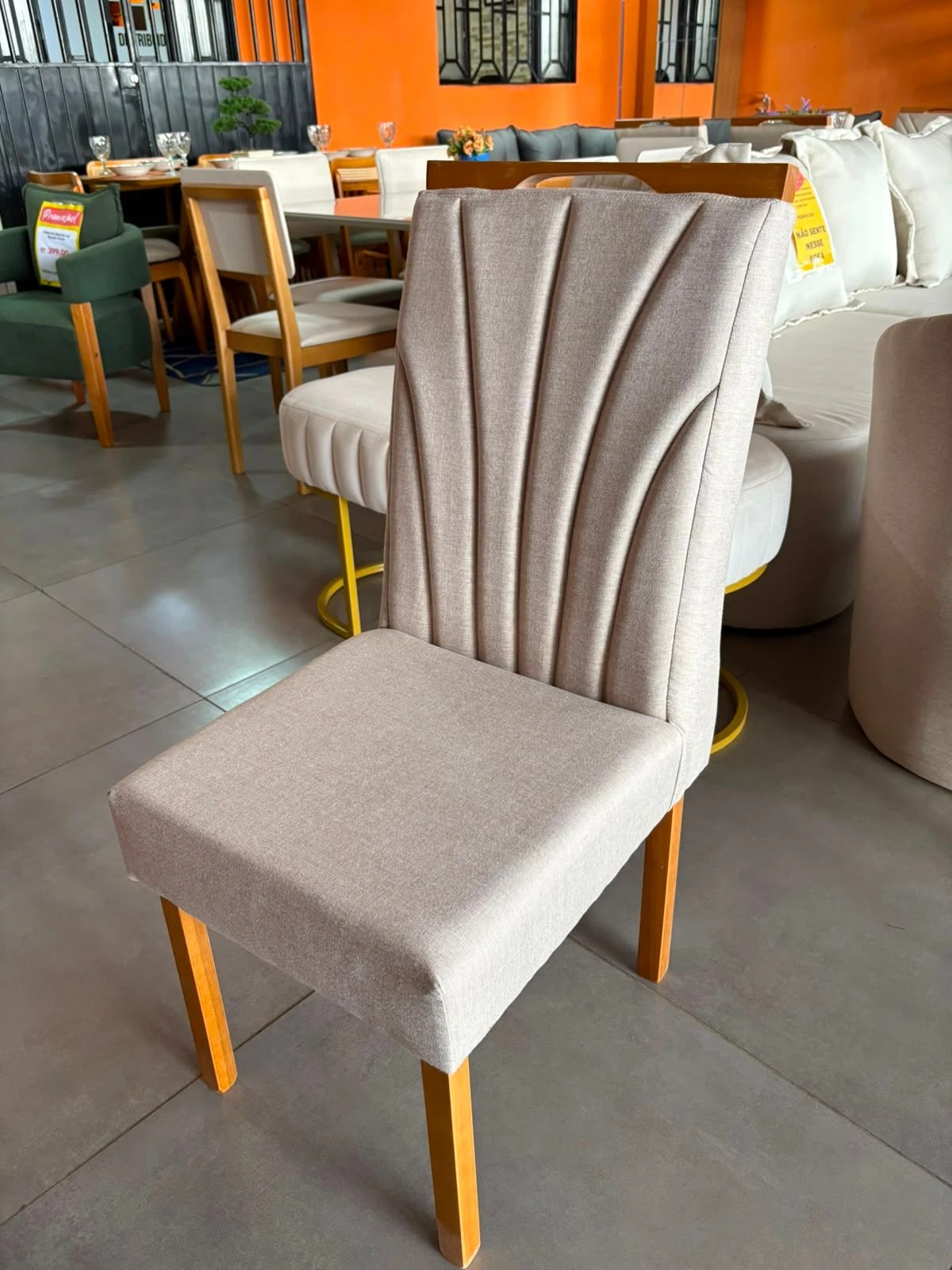 MESA RUBI 120 X 80 TAMPO LAMINADO C/ 4 CADEIRAS FORTE - 4