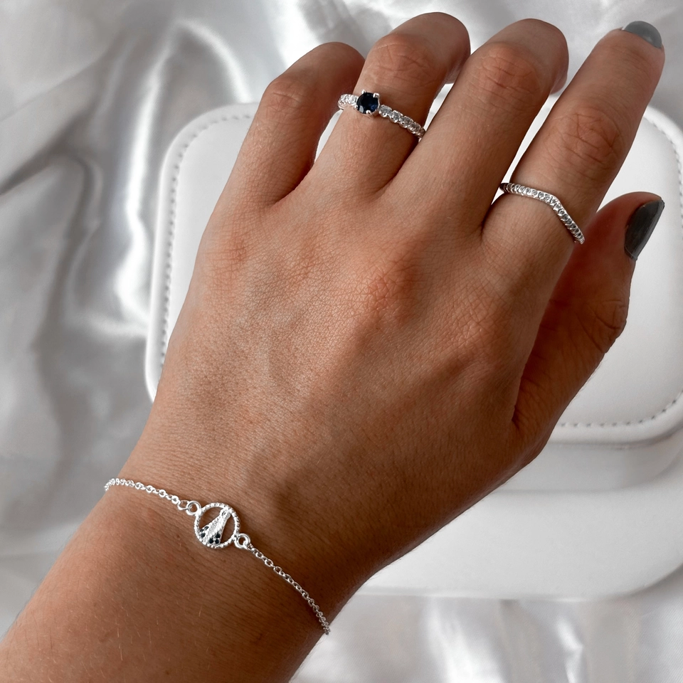 Pulseira Nossa Sra Cravejada  - 4