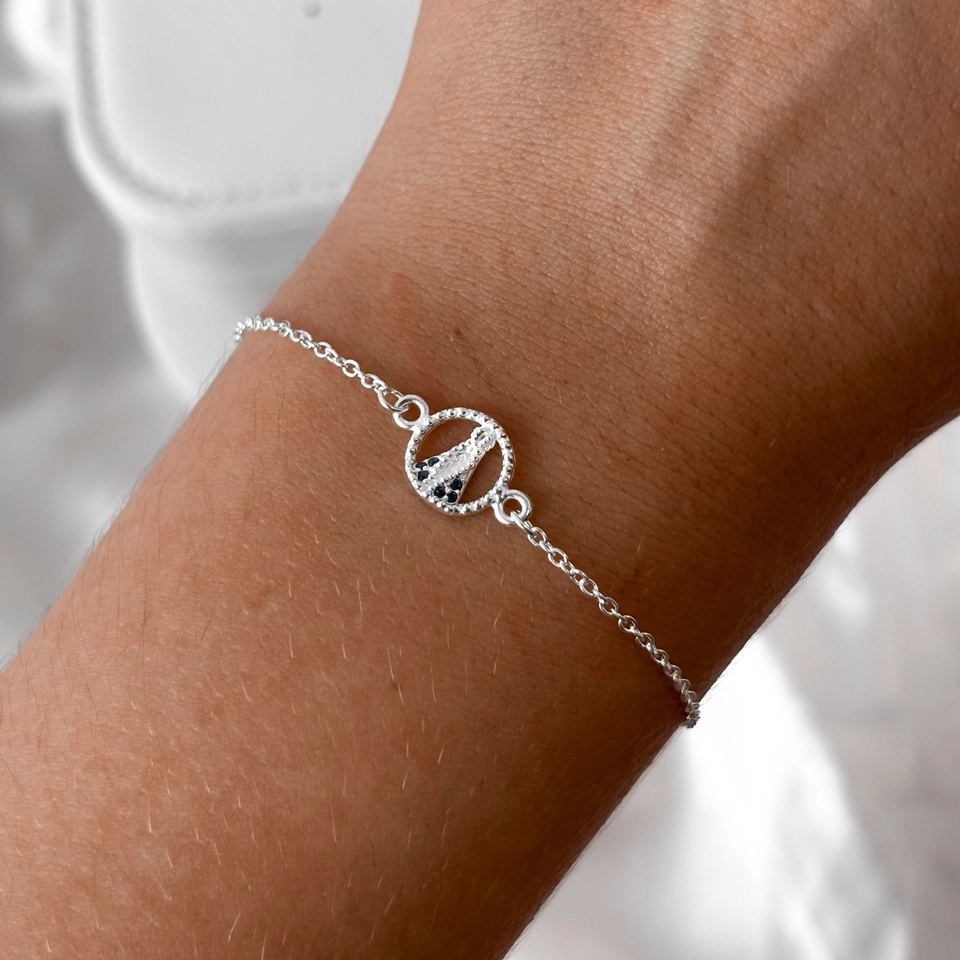 Pulseira Nossa Sra Cravejada  - 5