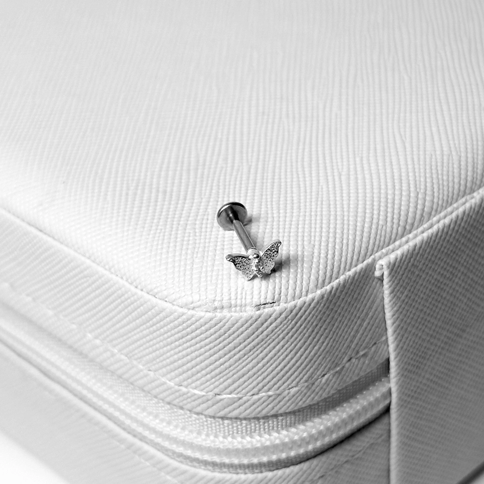 Piercing Borboleta Cravejado - 3