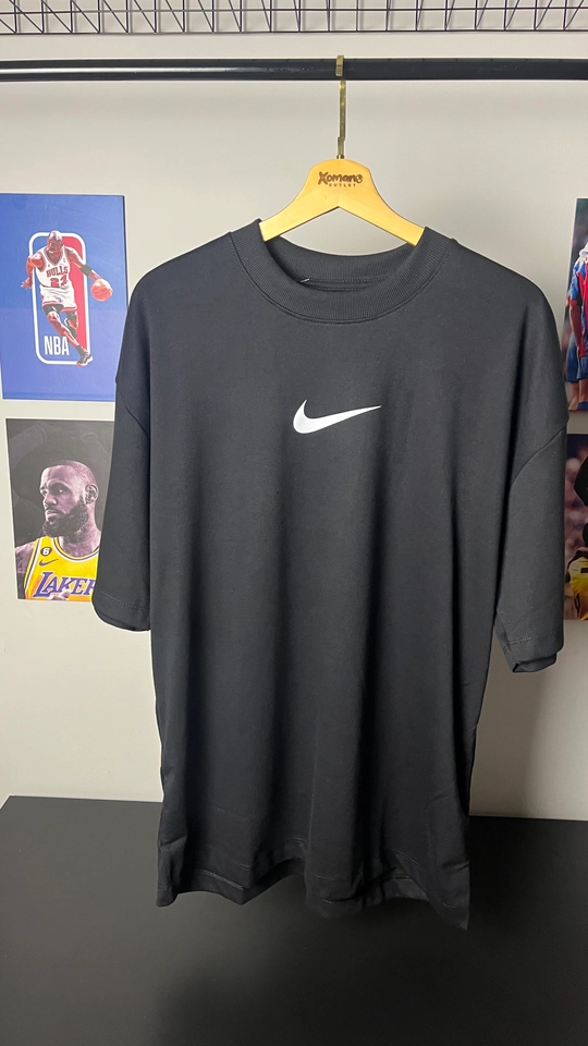 CAMISETA OVERSIZED NK AIR PRETA - 2