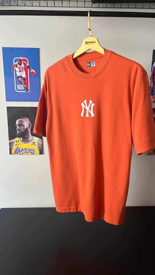 CAMISETA OVERSIZED NY LARANJA