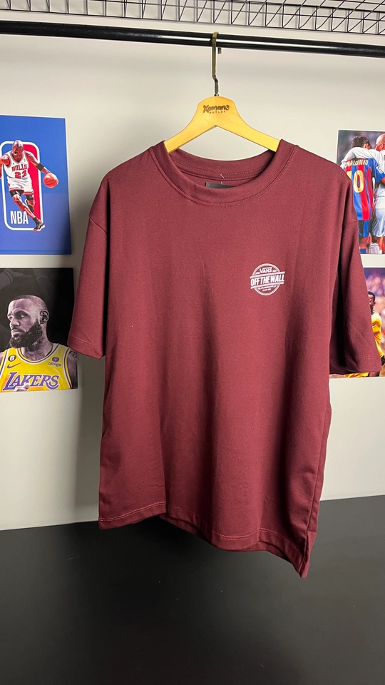 CAMISETA OVERSIZED VNS VINHO - 2