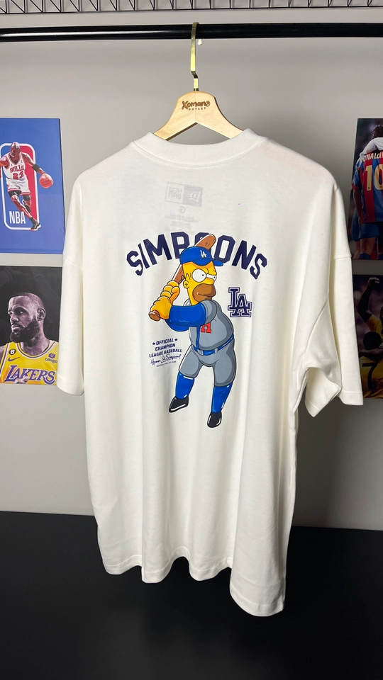 CAMISETA OVERSIZED SIMPSON OFF WHITE