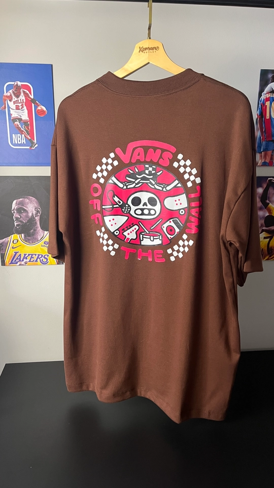 CAMISETA OVERSIZED VNS MARROM  - 1
