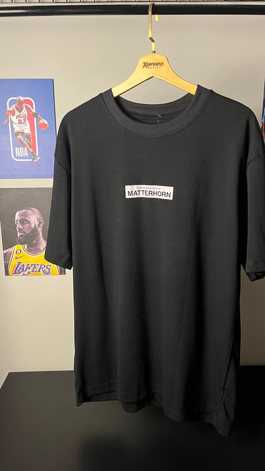 CAMISETA OVERSIZED TNF PRETA - 2
