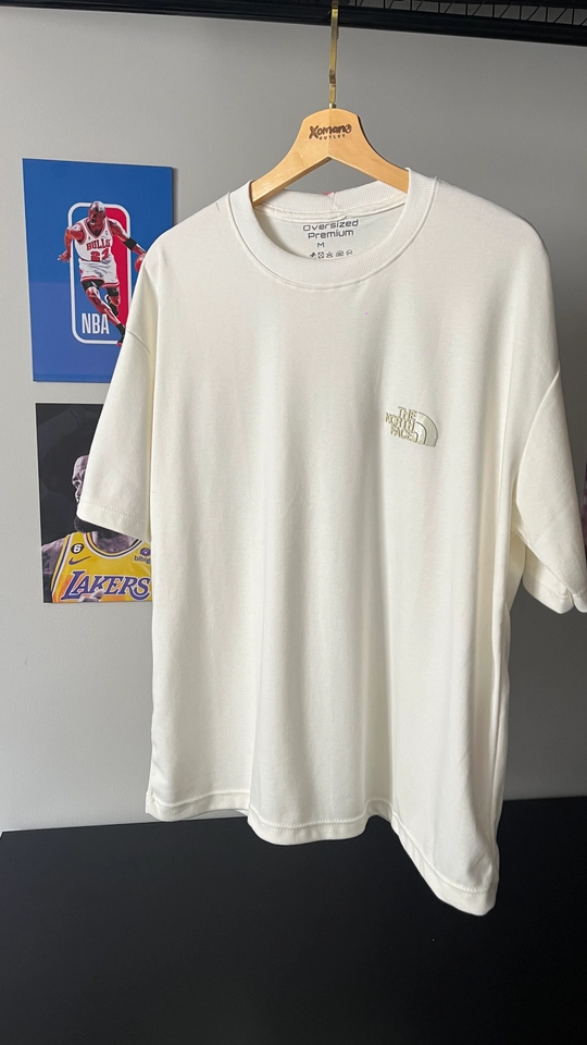 CAMISETA OVERSIZED BASIC OFF WHITE - 1