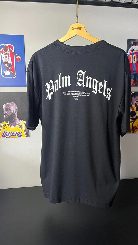 CAMISETA OVERSIZED PLM ANGELS PRETA - 1