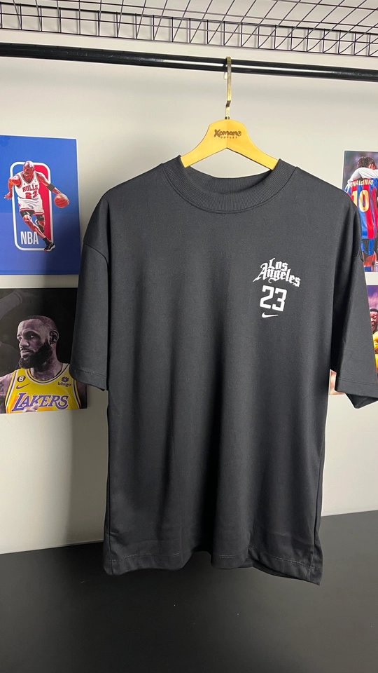 CAMISETA OVERSIZED NK LA23 PRETA - 2